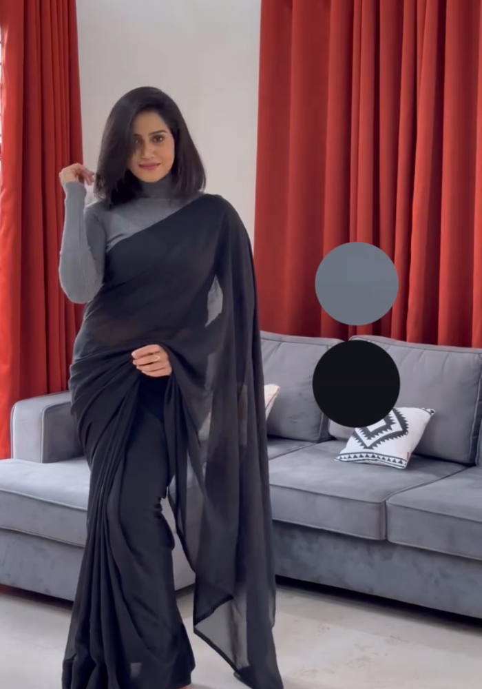 Divine Ready-to-Wear Georgette Saree Collection