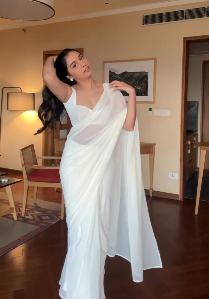 Stylish Georgette Ready-to-Wear Saree Collection