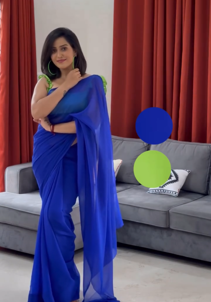 Divine Ready-to-Wear Georgette Saree Collection