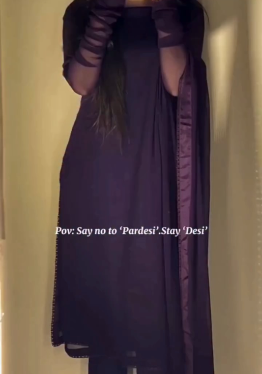 Mystic Violet Elegance Set