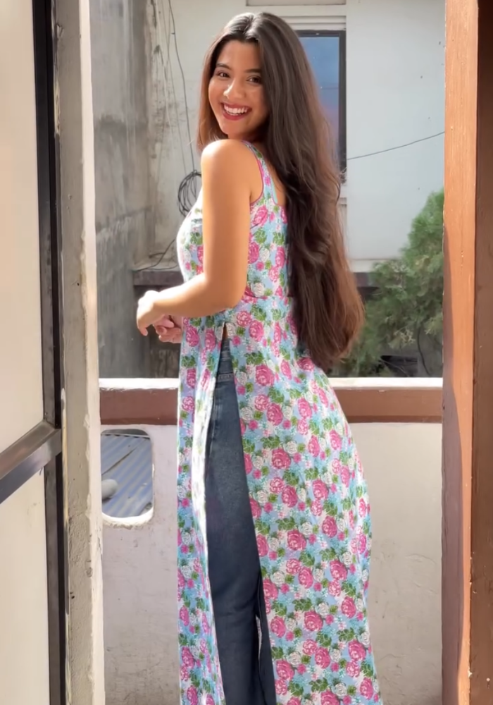 Everyday Bloom – Stylish Floral Kurti