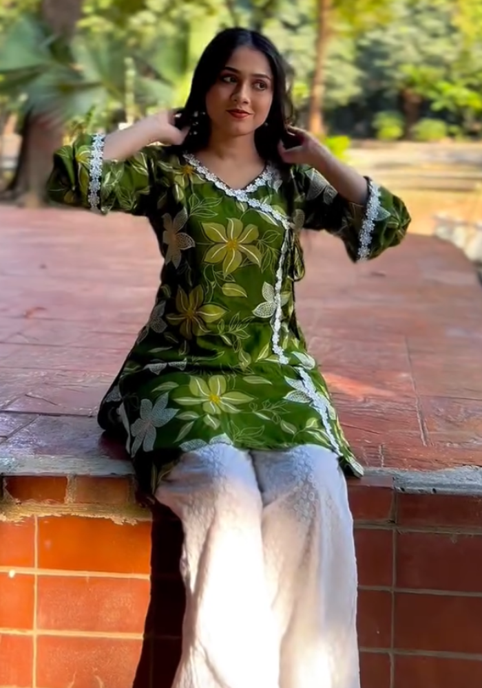 MD Sunlit Serenity – Summer Office Wear Cotton Luxe Set