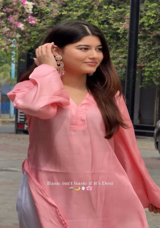 Rosé Elegance Co-Ord Set