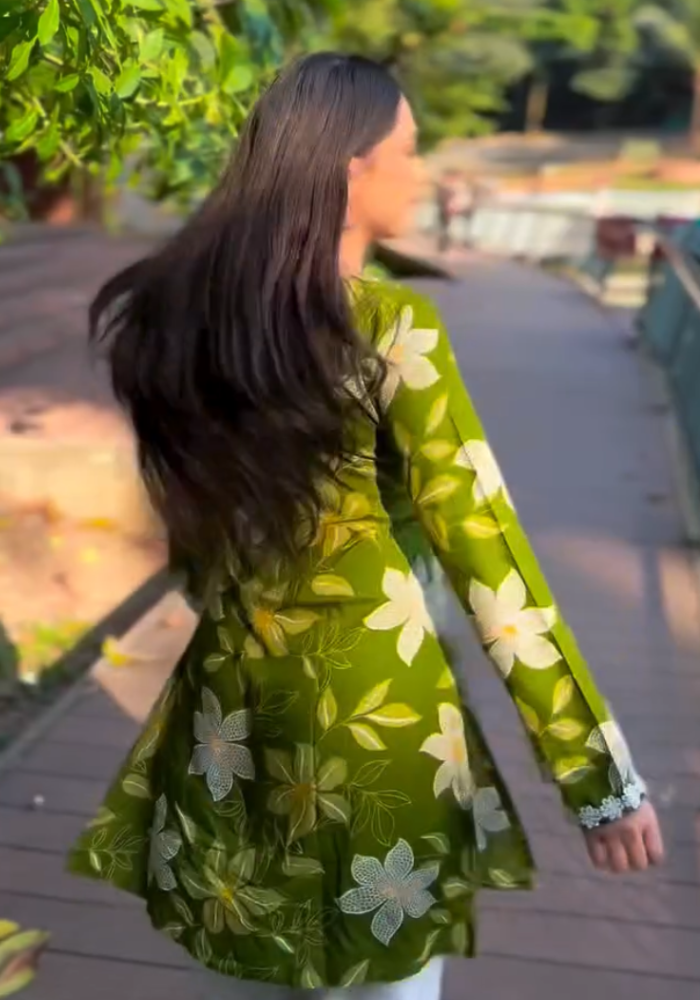 MD Sunlit Serenity – Summer Office Wear Cotton Luxe Set