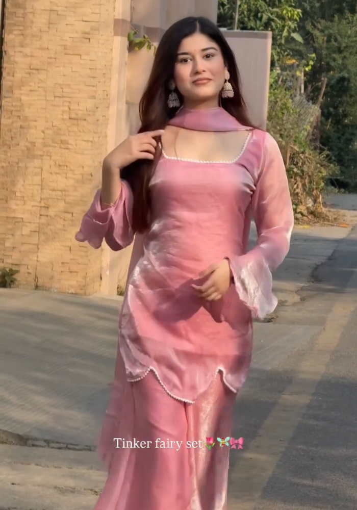 Tinker Fairy – Jimmy Choo Kurti Pant Dupatta Set